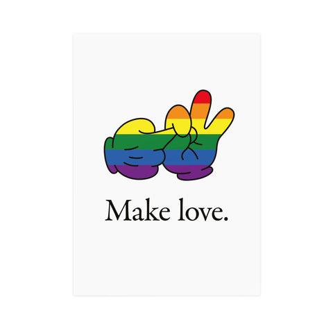 Poster "Make Love"